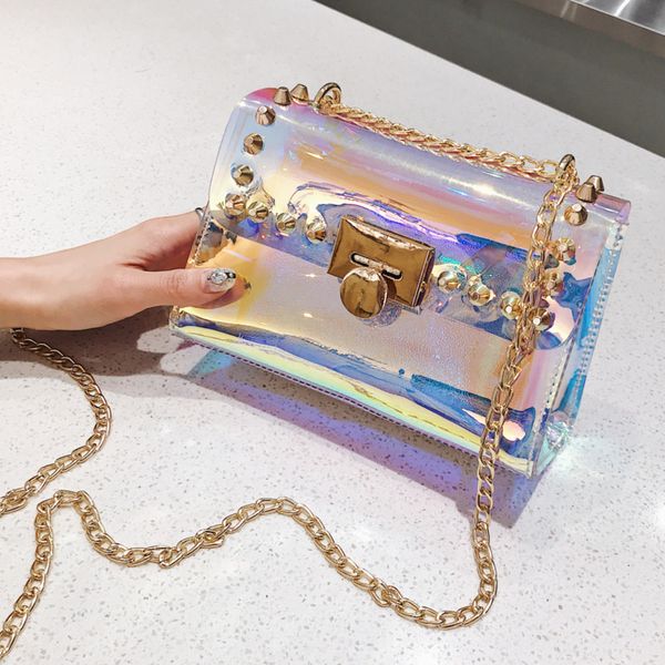 bag rivet mini summer laser square chain women's shoulder messenger bag bolsa feminina bags for women 2020 sac main femme
bag rivet mini summer laser square chain women's shoulder messenger bag bolsa feminina bags for women 2020 sac main femme