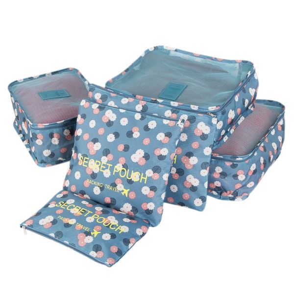 6 Pcs/Set Travel Storage Bag Luggage Bag Organizer Suitcase Home Wardrobe Closet Cupboard Container Organiser
6 Pcs/Set Travel Storage Bag Luggage Bag Organizer Suitcase Home Wardrobe Closet Cupboard Container Organiser