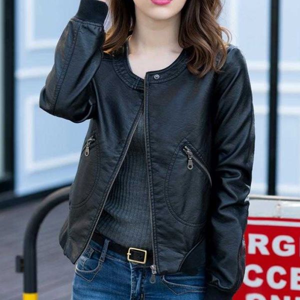 motorcycle coat short faux leather jacket biker women female 2019 solid zipper outerwear spring outwear casacos femininos black
motorcycle coat short faux leather jacket biker women female 2019 solid zipper outerwear spring outwear casacos femininos black