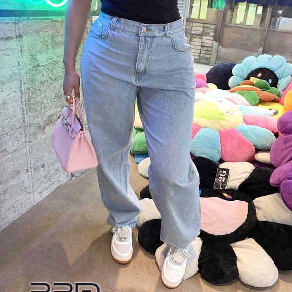 women's jeans 2 color2 baggy pants retro oversize high waist loose wide leg twill washed denim trousers, Blue
women's jeans 2 color2 baggy pants retro oversize high waist loose wide leg twill washed denim trousers, Blue
