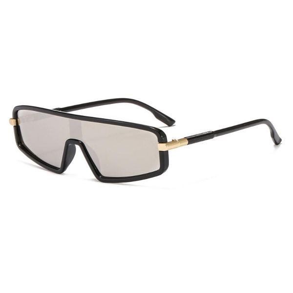 trendy flat models sunglasses men 2020 women one piece vintage sunglasses, White;black
trendy flat models sunglasses men 2020 women one piece vintage sunglasses, White;black