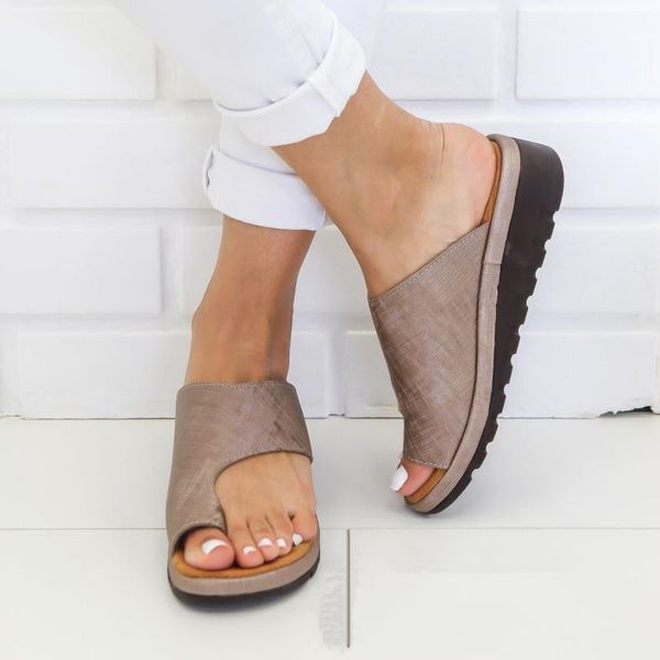 women comfy plain shoes flat platform ladies casual big toe foot correction sandals orthopedic bunion corrector flip flops, Black
women comfy plain shoes flat platform ladies casual big toe foot correction sandals orthopedic bunion corrector flip flops, Black