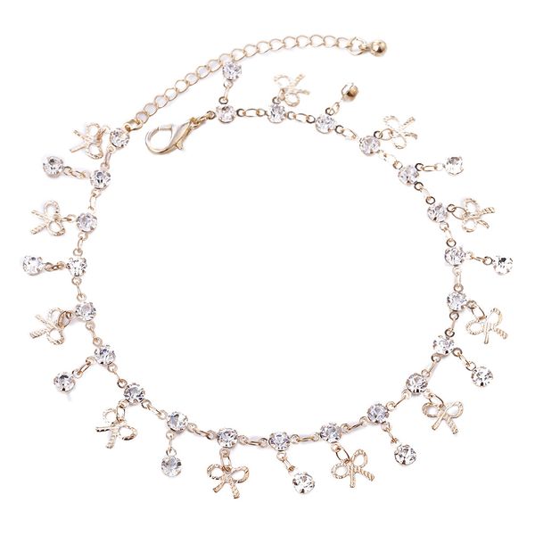 new fashion beach chain anklets exquisite handmade crystal bowknot pendant anklet bracelet for women bohemian jewelry, Red;blue
new fashion beach chain anklets exquisite handmade crystal bowknot pendant anklet bracelet for women bohemian jewelry, Red;blue