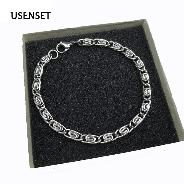 usenset trendy silver thick cuban link chain cyclotron gear bracelets nightclub christmas bracelet for girl, Black
usenset trendy silver thick cuban link chain cyclotron gear bracelets nightclub christmas bracelet for girl, Black