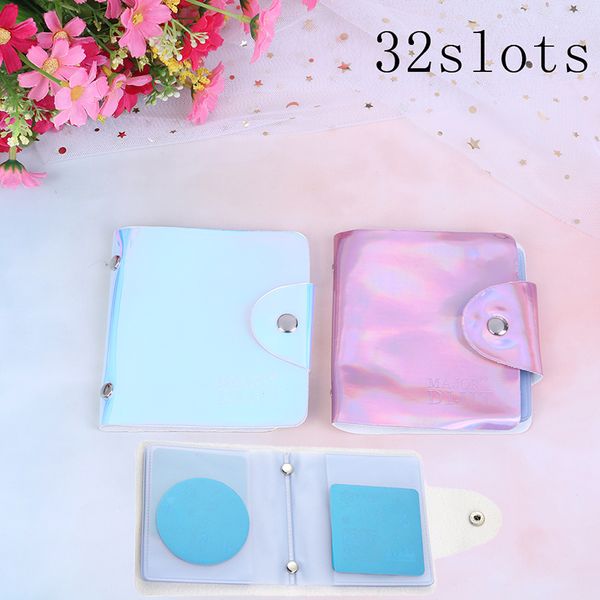32slots nail art stamp plate stamping round square plates holder storage bag cases stamp bag organizer, White
32slots nail art stamp plate stamping round square plates holder storage bag cases stamp bag organizer, White