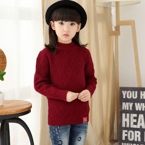 kids girls sweaters solid color knitting warm casual twill autumn sweater for girl winter bottoming shirt child long sleeve, Blue
kids girls sweaters solid color knitting warm casual twill autumn sweater for girl winter bottoming shirt child long sleeve, Blue