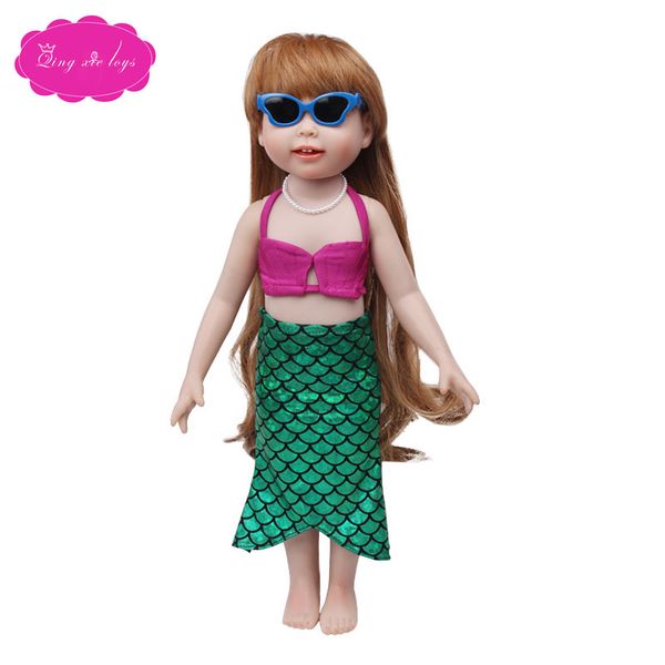 18-inch american doll dress with green mermaid swimsuit in straps a amazon hit for 2020
18-inch american doll dress with green mermaid swimsuit in straps a amazon hit for 2020