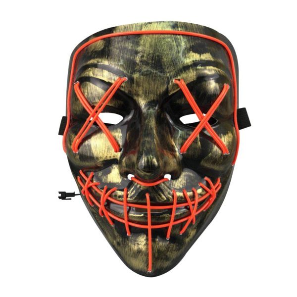 halloween bronze scary mask led mask light up party masks neon maska cosplay mascara horror mascarillas glow in dark masque
halloween bronze scary mask led mask light up party masks neon maska cosplay mascara horror mascarillas glow in dark masque