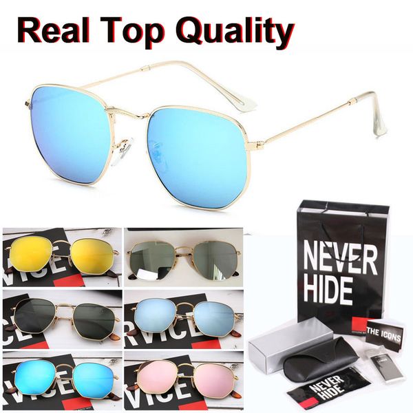3548 hexagonal brand sunglasses men women vintage hexagon frame glass lens with original box, packages, accessories, everything, White;black
3548 hexagonal brand sunglasses men women vintage hexagon frame glass lens with original box, packages, accessories, everything, White;black