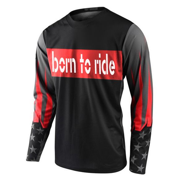bmx dh motocross jersey mx borntoride off road mountain bike mtb jersey caliente moto downhill, Black;red
bmx dh motocross jersey mx borntoride off road mountain bike mtb jersey caliente moto downhill, Black;red