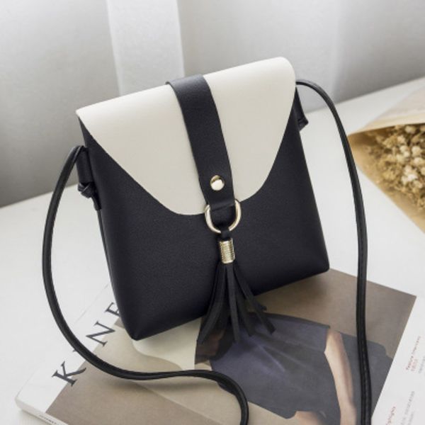 women fashion 2020 ladies messenger bag with tassel pendant pu leather shoulder bags mini patchwork female handbags
women fashion 2020 ladies messenger bag with tassel pendant pu leather shoulder bags mini patchwork female handbags