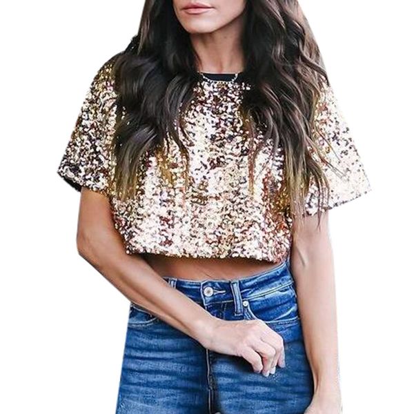 new 2019 fashion women loose off shoulder sequin glitter blouses summer casual shirts vintage streetwear party #sys, White
new 2019 fashion women loose off shoulder sequin glitter blouses summer casual shirts vintage streetwear party #sys, White