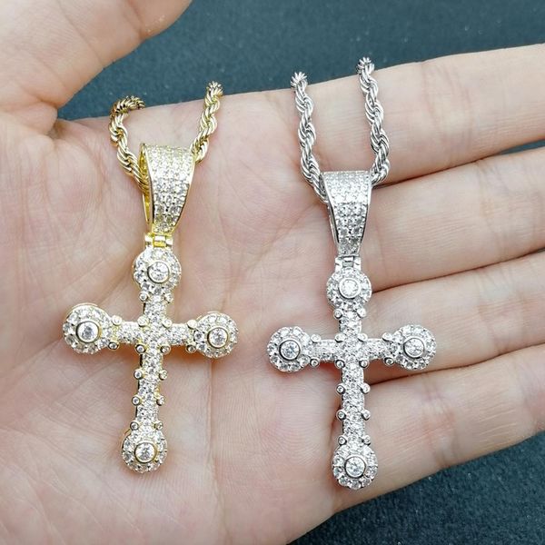 hip hop micro paved cubic zirconia bling iced out cross pendants necklace for men rapper jewelry gold silver
hip hop micro paved cubic zirconia bling iced out cross pendants necklace for men rapper jewelry gold silver