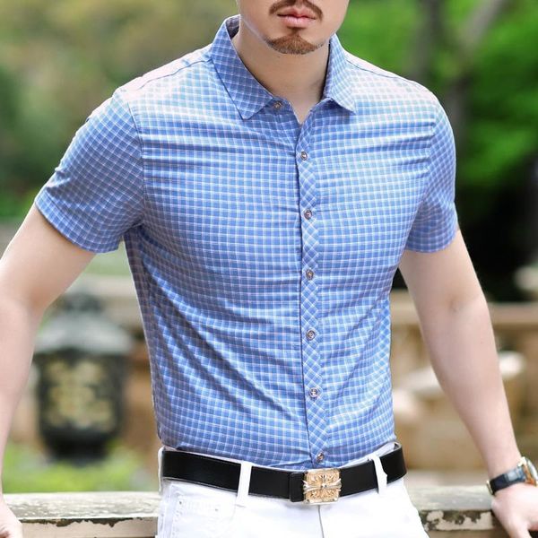 2020 summer fashion dress plaid shirt men short sleeve camisa flores hombre casual shirt male man shirts, White;black
2020 summer fashion dress plaid shirt men short sleeve camisa flores hombre casual shirt male man shirts, White;black