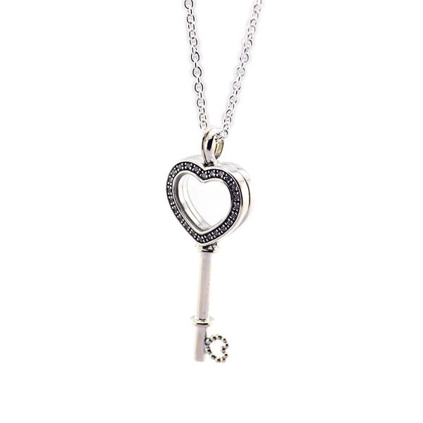floating locket heart key necklace & pendant fits for beads & charms diy chain fashion female necklace sterling silver jewelry
floating locket heart key necklace & pendant fits for beads & charms diy chain fashion female necklace sterling silver jewelry