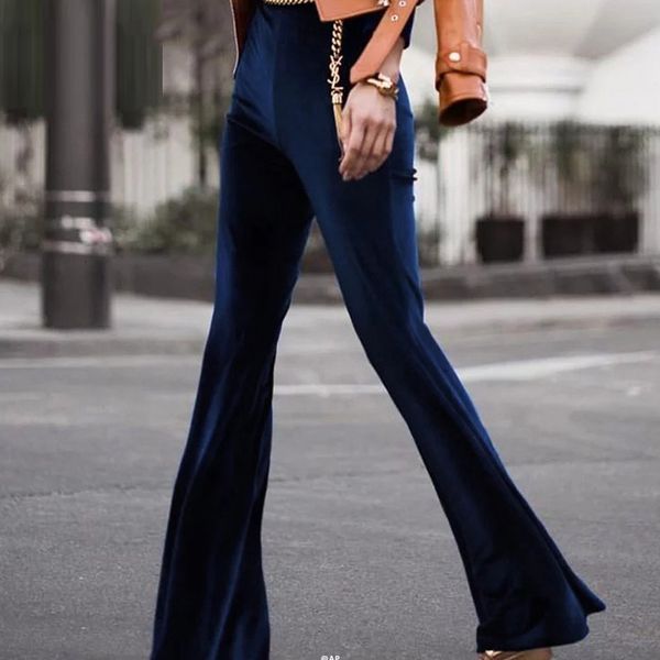 women trousers 2019 fashion velvet pants women autumn slim flare pants high waist trousers high street style pants bottoms, Black;white
women trousers 2019 fashion velvet pants women autumn slim flare pants high waist trousers high street style pants bottoms, Black;white