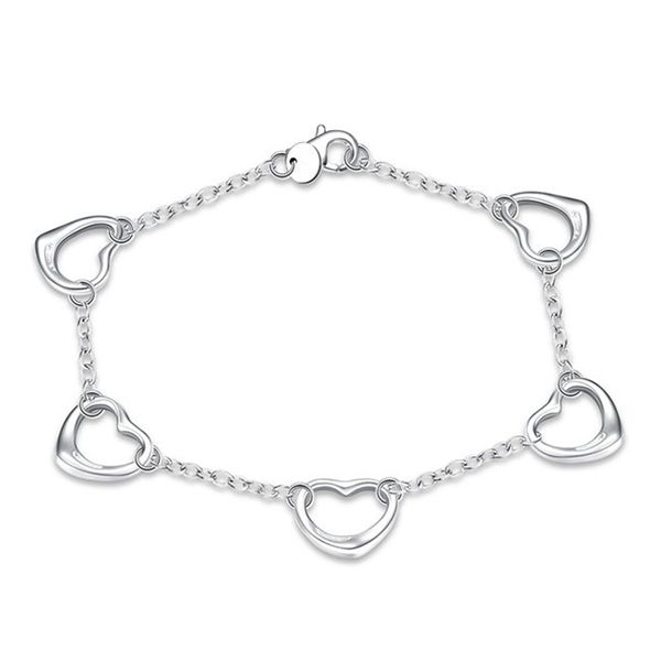 five love bracelet foreign trade heart shape silver brace sterling silver plated bracelet ;men and women 925 silver bracelet spb213, Black
five love bracelet foreign trade heart shape silver brace sterling silver plated bracelet ;men and women 925 silver bracelet spb213, Black