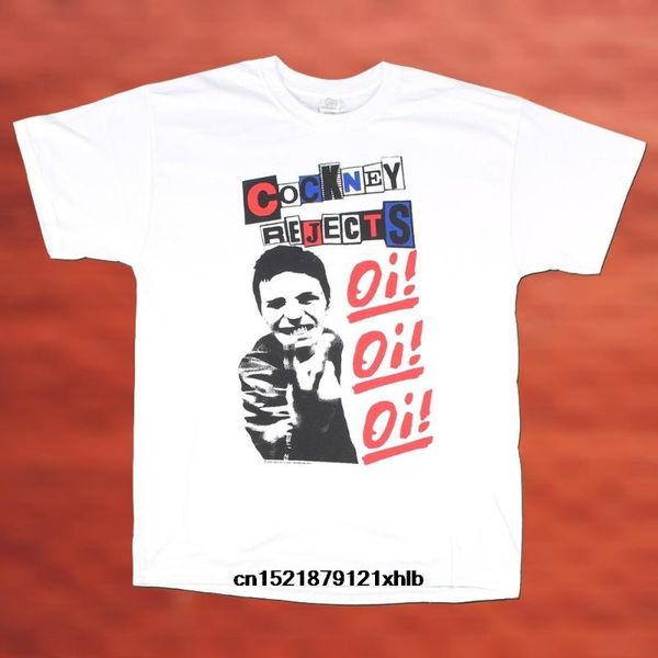 men t shirt summer cockney rejects oi oi man fashion white t-shirt women, White;black
men t shirt summer cockney rejects oi oi man fashion white t-shirt women, White;black