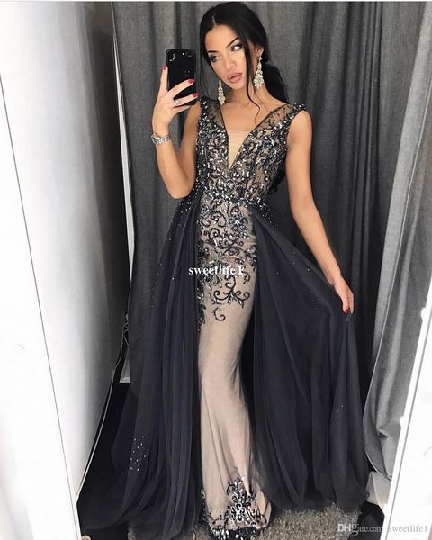 2020 zuhair murad a line evening dresses v neck crystal beaded formal occasion dresses party gown 5406, Black;red
2020 zuhair murad a line evening dresses v neck crystal beaded formal occasion dresses party gown 5406, Black;red