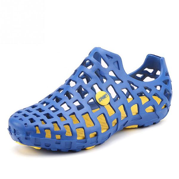 breathable beach sandals couples hollow out beach sandals men garden hole shoes, Black
breathable beach sandals couples hollow out beach sandals men garden hole shoes, Black
