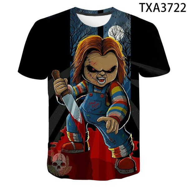 2020 summer fashion horror boy chucky 3d short tshirt clothing printed unique t girl sleeve movie shirt men/women funny oitjm, Black
2020 summer fashion horror boy chucky 3d short tshirt clothing printed unique t girl sleeve movie shirt men/women funny oitjm, Black