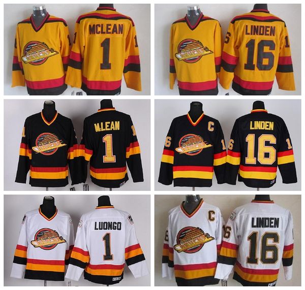 men's vancouver canucks ccm vintage jerseys 10 bure 16 linden 89 mogilny 1 mclean authentic hockey jerseys, Black;red
men's vancouver canucks ccm vintage jerseys 10 bure 16 linden 89 mogilny 1 mclean authentic hockey jerseys, Black;red