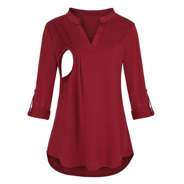 Pregnancy T Shirt Women Maternity Long Sleeve Solid Nursing Tops For Breastfeeding Ropa Premama Embarazadas Loose Nursing Top
Pregnancy T Shirt Women Maternity Long Sleeve Solid Nursing Tops For Breastfeeding Ropa Premama Embarazadas Loose Nursing Top