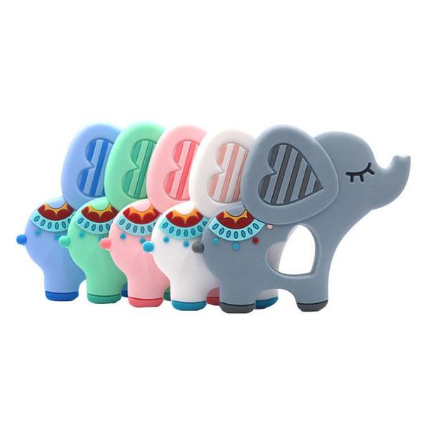 food grade silicone teethers diy animal elephant baby teether infant baby silicone charms kids teething gift toddler toys lxhua
food grade silicone teethers diy animal elephant baby teether infant baby silicone charms kids teething gift toddler toys lxhua