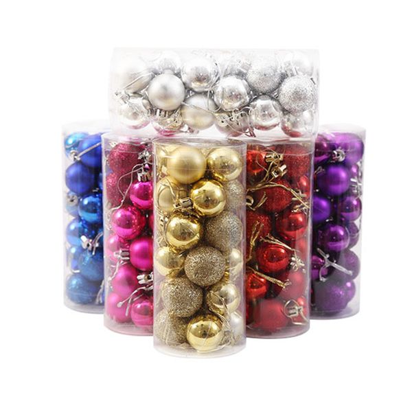 30mm 24 pcs/set glitter chic christmas tree ball baubles xmas party hanging ornament new year christmas decoration for home
30mm 24 pcs/set glitter chic christmas tree ball baubles xmas party hanging ornament new year christmas decoration for home