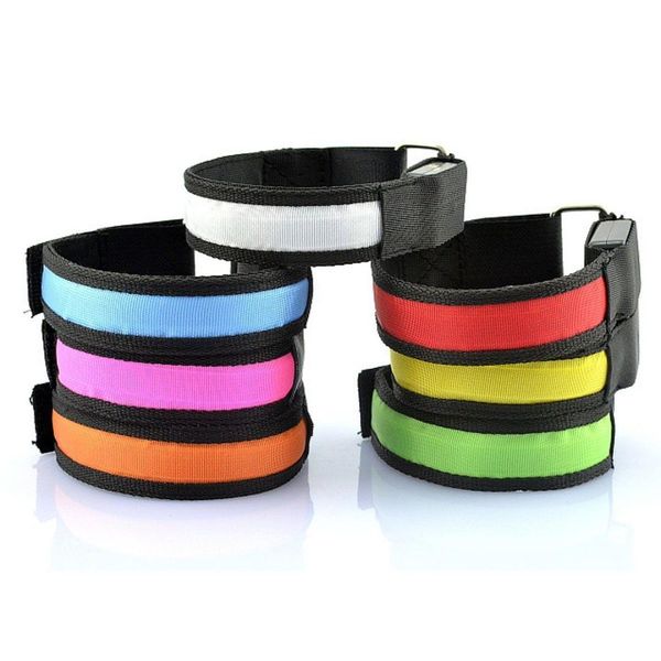 1 pc running light sports led wristbands adjustable glowing bracelets for runners joggers cyclists riding safety bike bicycle
1 pc running light sports led wristbands adjustable glowing bracelets for runners joggers cyclists riding safety bike bicycle