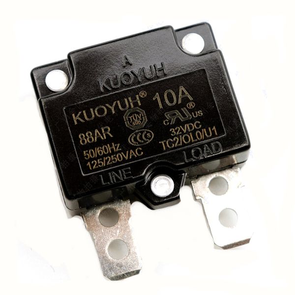 taiwan kuoyuh 88ar-10a overcurrent protector overload switch automatic reset
taiwan kuoyuh 88ar-10a overcurrent protector overload switch automatic reset