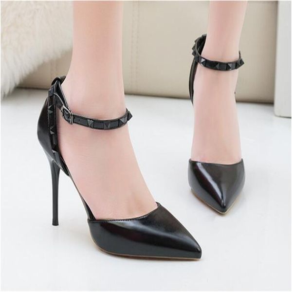 2020free shipping shoes woman 2020 летняя женская обувь модные женские сандалии заклепки металлические украшения искусственная кожа женщины, Black
2020free shipping shoes woman 2020 летняя женская обувь модные женские сандалии заклепки металлические украшения искусственная кожа женщины, Black