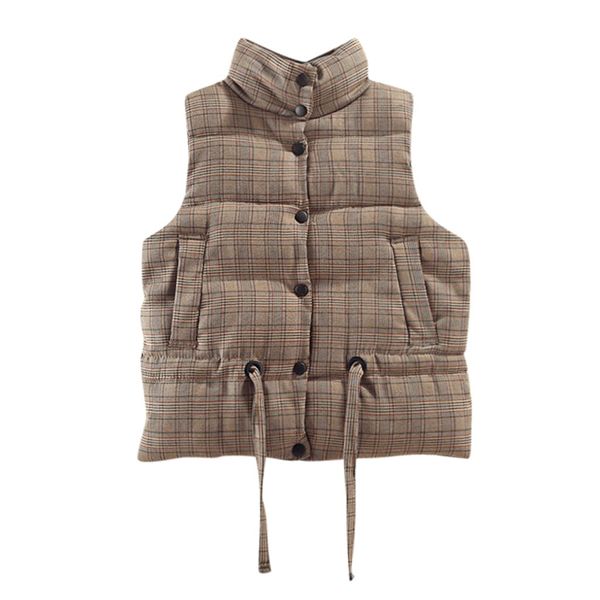 2019 autumn winter women down cotton vest casual stand collar short waistcoat jacket female loose wild ladies cotton vest top, Black;white
2019 autumn winter women down cotton vest casual stand collar short waistcoat jacket female loose wild ladies cotton vest top, Black;white
