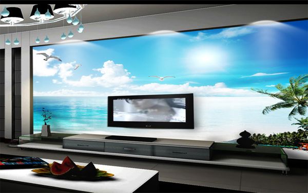 custom any size mural wallpaper blue sky, white clouds, seascape living room bedroom background wall decoration mural wallpaper
custom any size mural wallpaper blue sky, white clouds, seascape living room bedroom background wall decoration mural wallpaper