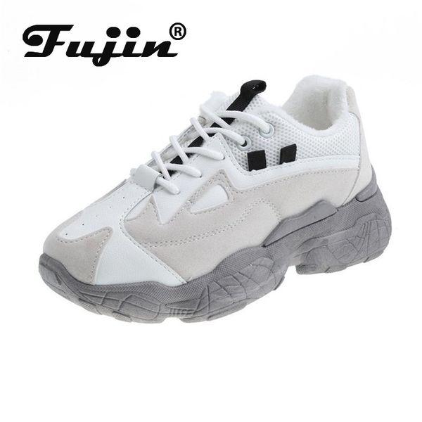 fujin women sneakers platform 2020 spring autumn lace up quality leather comfortable breathable vulcanized shoes casual sneakers, Black
fujin women sneakers platform 2020 spring autumn lace up quality leather comfortable breathable vulcanized shoes casual sneakers, Black