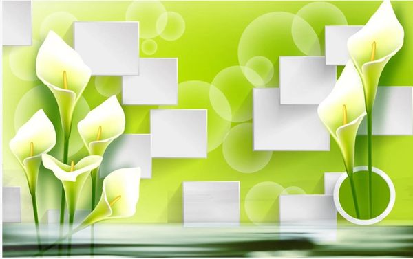 3d wallpapers square circle green calla lily reflection background wall 3d murals wallpaper for living room
3d wallpapers square circle green calla lily reflection background wall 3d murals wallpaper for living room