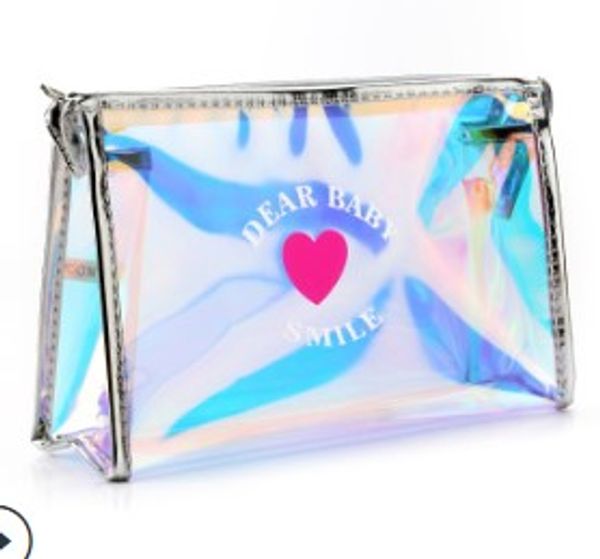 crown and tpu laser multifunctional cosmetic bag waterproof wash bag can carry storage
crown and tpu laser multifunctional cosmetic bag waterproof wash bag can carry storage