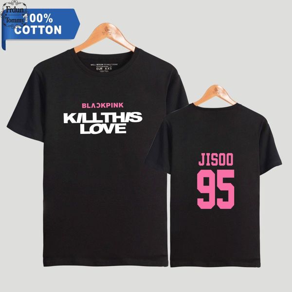 frdun blackpink kill this love t-shirt men cotton korean team short t-shirt popular exclusive fashion short men, White;black
frdun blackpink kill this love t-shirt men cotton korean team short t-shirt popular exclusive fashion short men, White;black
