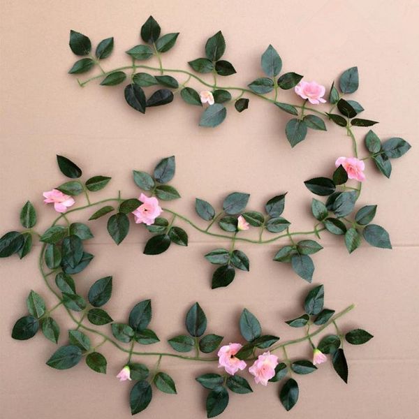 200cm artificial large rose vine silk cloth tropical plant leaves long rattan plant wall material home garden wedding l deco
200cm artificial large rose vine silk cloth tropical plant leaves long rattan plant wall material home garden wedding l deco
