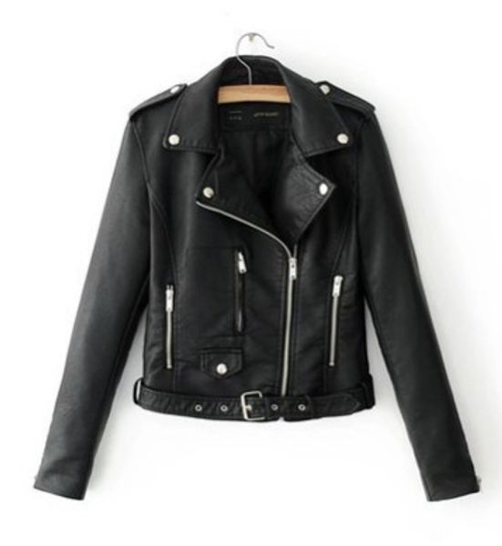 leather jacket women pu faux leather jackets litchi pattern lady sashes pockets black zippers motorcycle biker coats 5 colors
leather jacket women pu faux leather jackets litchi pattern lady sashes pockets black zippers motorcycle biker coats 5 colors
