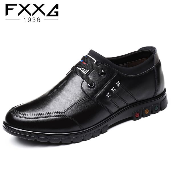 new men's sportswear shoes leather breathable leisure inside height shoes loafers comfortable men's height 6cm, Black
new men's sportswear shoes leather breathable leisure inside height shoes loafers comfortable men's height 6cm, Black