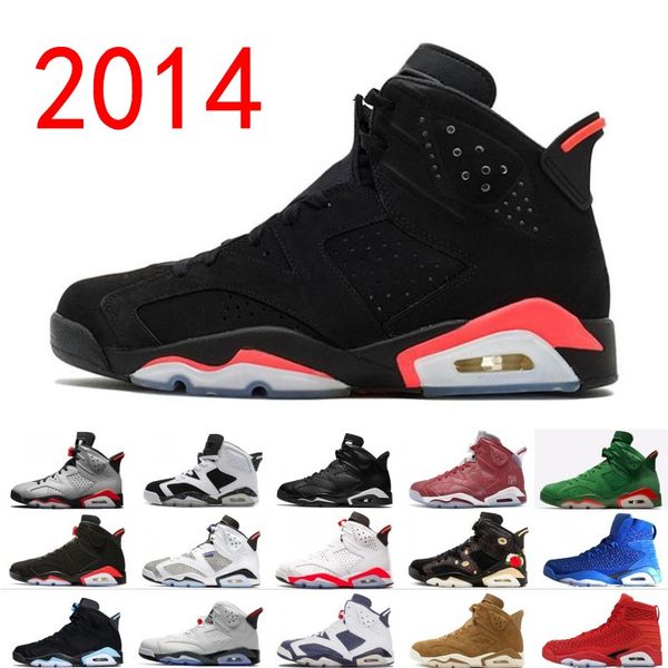 2019 Bred VI 6 6s Mens Basketball Shoes Infrared 23 3M Reflective Tinker Gatorade Green Oreo Men Sport Sneakers Designer Trainers Size 40-47
2019 Bred VI 6 6s Mens Basketball Shoes Infrared 23 3M Reflective Tinker Gatorade Green Oreo Men Sport Sneakers Designer Trainers Size 40-47