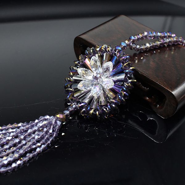 car pendant crystal flower rearview mirror decoration hanging ornaments automobile interior suspension trim decor accessories
car pendant crystal flower rearview mirror decoration hanging ornaments automobile interior suspension trim decor accessories