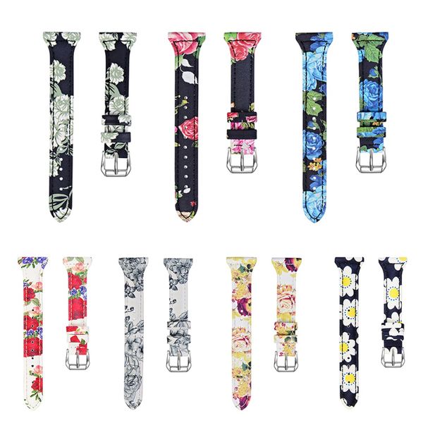 flower strap floral prints leather wrist watch band for smart watch strap leather sport bracelet belt men women wristband, Black;brown
flower strap floral prints leather wrist watch band for smart watch strap leather sport bracelet belt men women wristband, Black;brown