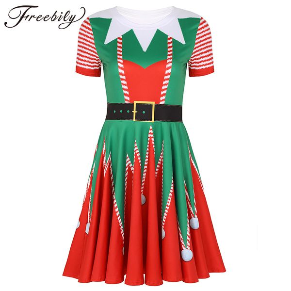 fashion women 3d printed a-line style casual flared midi christmas dress ladies santa claus xmas fancy cosplay party dress, Silver
fashion women 3d printed a-line style casual flared midi christmas dress ladies santa claus xmas fancy cosplay party dress, Silver