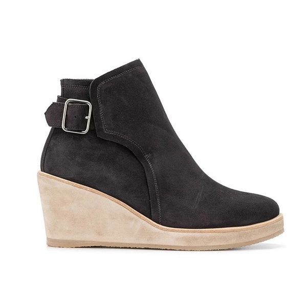 wenyujh women ankle boots wedges round toe short boots zipper black women thick bottom fashion autumn winter shoes botas mujer
wenyujh women ankle boots wedges round toe short boots zipper black women thick bottom fashion autumn winter shoes botas mujer