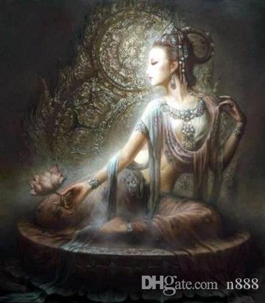 chinese dunhuang kwan-yin goddess handcrafts /hd print portrait art oil painting on canvas,multi sizes /frame options dh060 200315
chinese dunhuang kwan-yin goddess handcrafts /hd print portrait art oil painting on canvas,multi sizes /frame options dh060 200315
