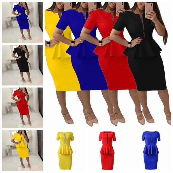 dresses european solid color sleeve round neck short bag hip zipper professional dress, support mixed batch, Black;gray
dresses european solid color sleeve round neck short bag hip zipper professional dress, support mixed batch, Black;gray
