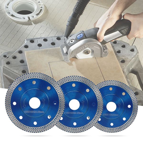 105/115mm/125mm diamond cutting pressed sintered mesh turbo saw blade wet & dry cutting disc porcelain tile ceramic
105/115mm/125mm diamond cutting pressed sintered mesh turbo saw blade wet & dry cutting disc porcelain tile ceramic