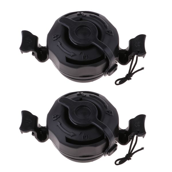 2x 3 in 1 air valve secure seal cap for inflatable airbed mattress black
2x 3 in 1 air valve secure seal cap for inflatable airbed mattress black